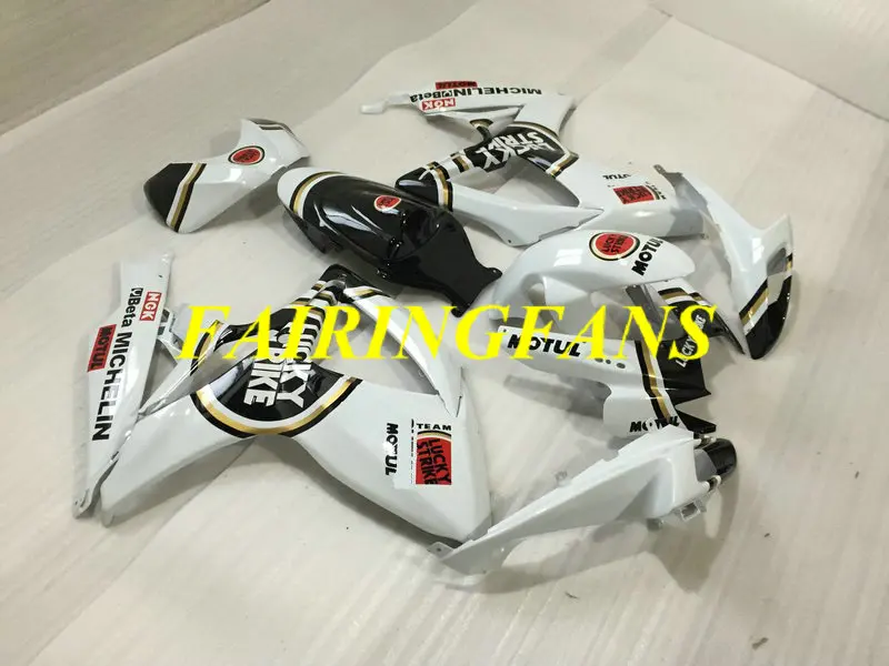 Комплект обтекателей для мотоцикла GSXR600 750 K6 06 07 GSXR 600 GSXR750 2006 2007 Белый Черный Обтекатели кузова+ подарки SC99