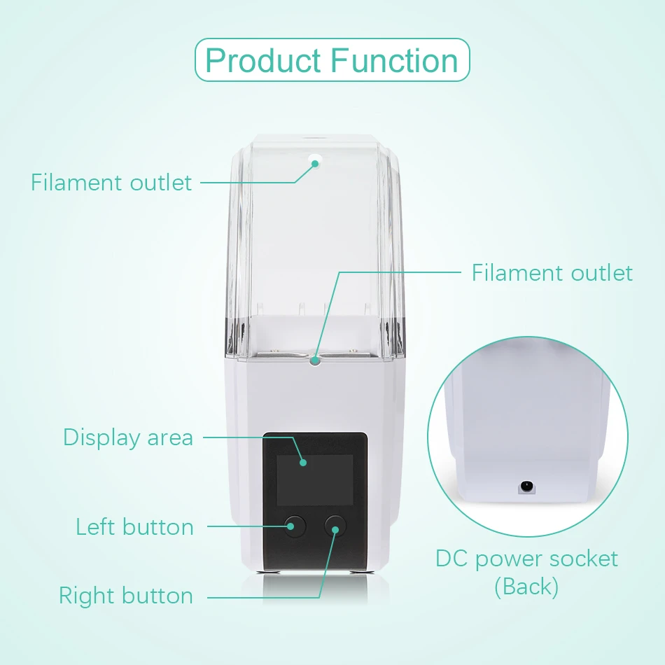 Enotepad Fila Dryer S1 Filament Storage Holder