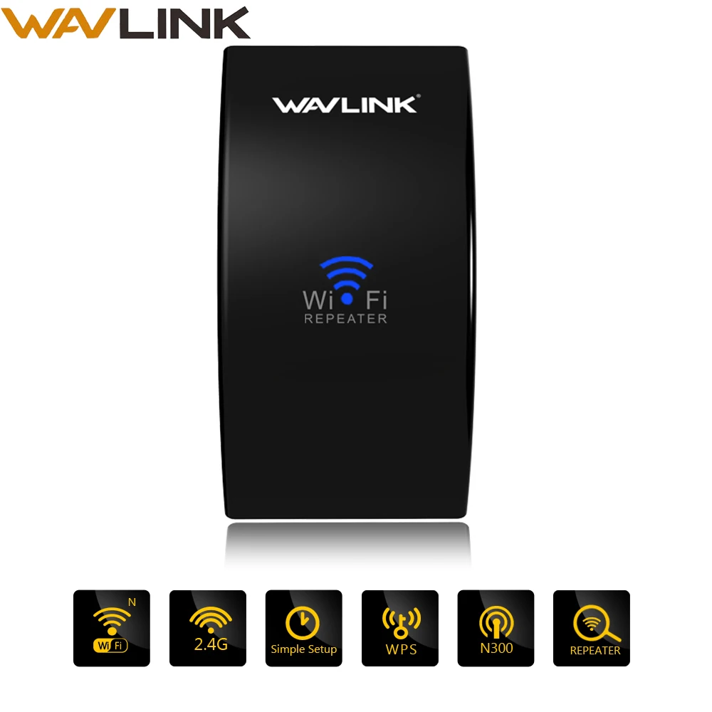 

Wavlink 300mbps Wi-Fi long Range Extender Wireless Wifi Repeater 2.4G Network WIFI Signal Amplifier Easy Setup wifi Access Point