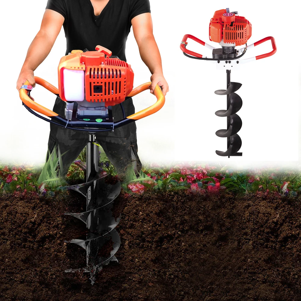 

52CC Ground Drill Earth Auger Hole Digger Garden Tools Planting Machine Farm Auger Agricultural Drill