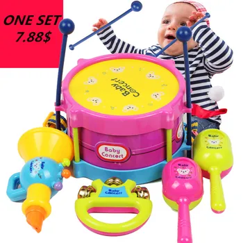 

Children Pat Drums Children Hand Drum Musical Instruments Children Early Education Baby Toy Percussion Instruments