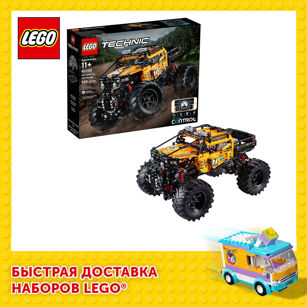 Diseñador Lego Technic 42099 extreme SUV|Bloques| - AliExpress
