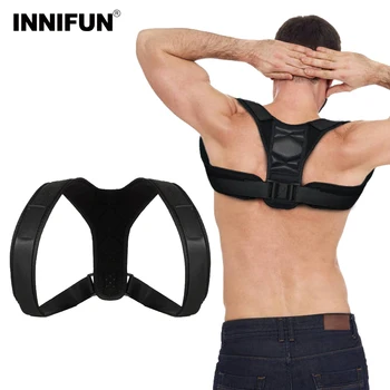 

Medical Adjustable Clavicle Posture Corrector Men Woemen Upper Back Support Brace Shoulder Lumbar Belt Corset Pose
