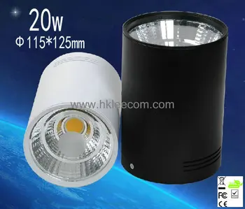 

2018 Promotion Time-limited Surface Down Light Cree Led For Round 4pcs/lot Downlight 20w Cob Recessed Ceiling Lamp For Home