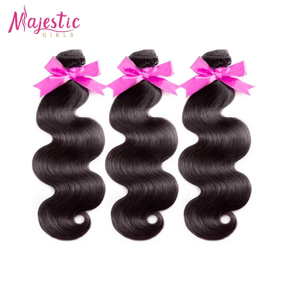 OneCut волосы объемная волна 8 &quot-40 дюймов P бразильские Remy натуральный цвет 3 шт. 100%