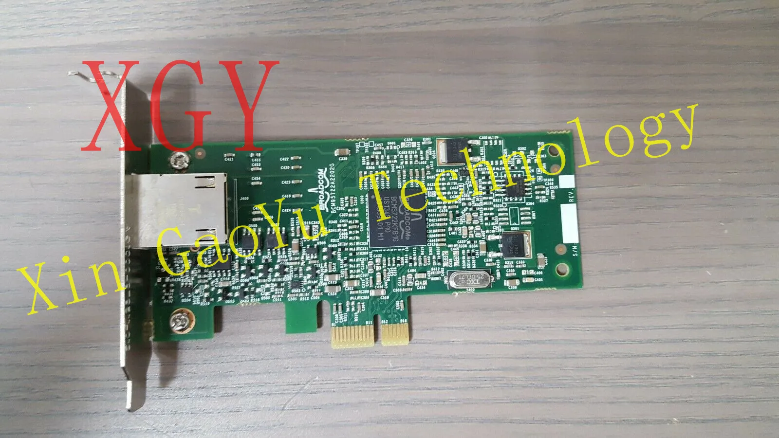 Placa de rede fordell optiplex 9020, original, teste 5722 pol. c71kj