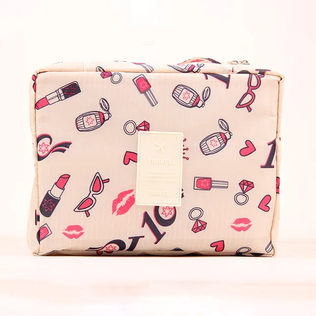 Free Shipping Women Cosmetic bag High Quality Make Up Bag Organizer Travel Cosmetic Case For Female Storage Toiletry Bag Lipstick