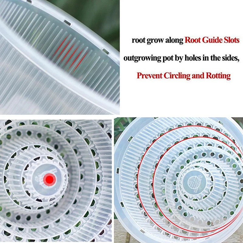 1Pc Resin Mesh Pot Net Cup Basket Hydroponic System Garden Plant Grow Vegetable Cloning Insert Seed Germinate Nursery Flower Pot