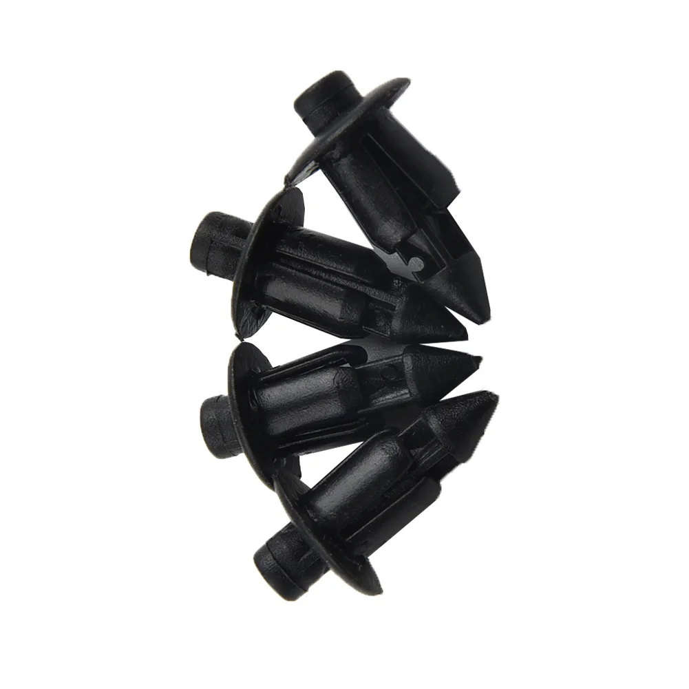 100pcs 6mm Car Panel Rivet Fasteners Push Pin Clips Kit Plastic For Suzuki GSXR For Honda