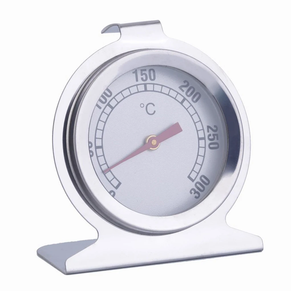 Stainless Steel Oven Cooker Thermometer Temperature Gauge Mini Thermometer Grill Temperature Gauge for Home Kitchen Food