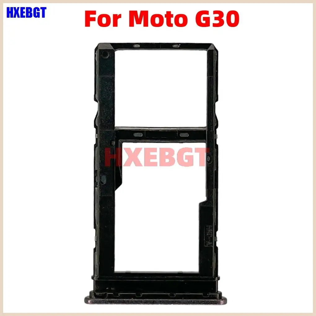 Per Motorola Moto G30 Dual Sim Card Tray Sd Card Reader Socket Slot Holder Smartphone Parti Di Ricambio