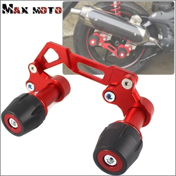 

For HONDA PCX 125 PCX125 Forza Motorcycle CNC Aluminum Adjustable Exhaust Pipe Frame Sliders Falling Protection