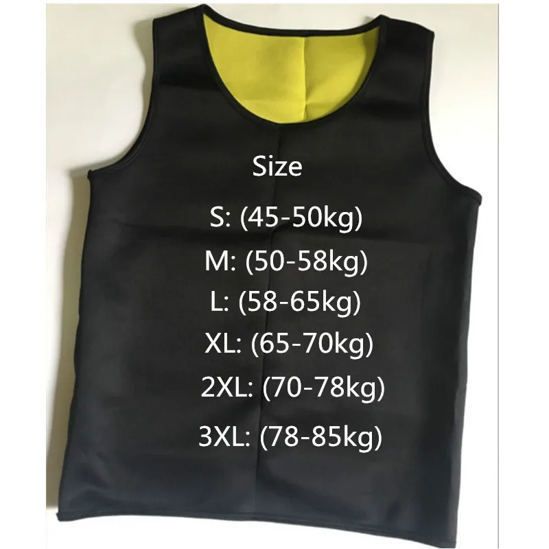 Men's Slimming Body Shaper Modeling Vest Belt Belly Men Reducing Shaperwear Fat Burning Loss Weight Waist Trainer Sweat Corset - Цвет: Slimming Vest