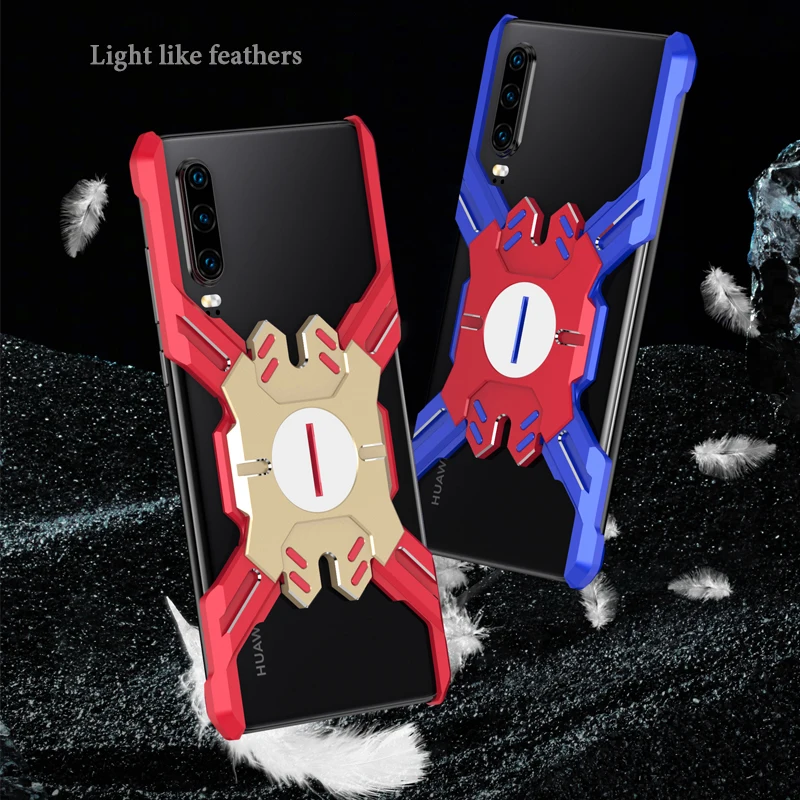Герой Marvel элементы Алюминиевый металлический бампер чехол для huawei P30/P30 Pro тонкий жесткий противоударный защитный бампер для телефона крышка P30 Lite