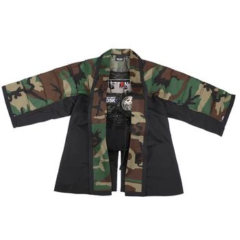 

BACRAFT Outdoor Tactical Coat Training Cloak Combat Haori Jacket - (MCBK) M/L