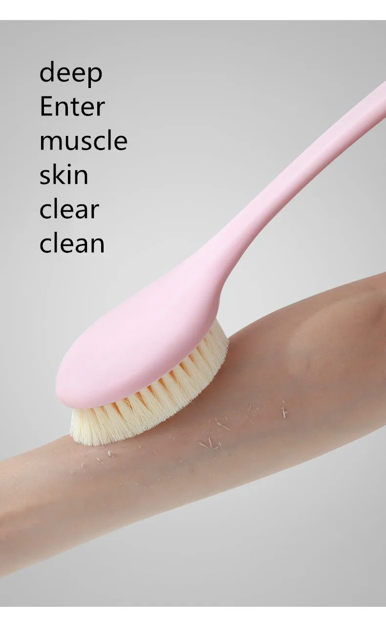 Bathing artifact bath brush long handle soft hair bath bathing bubble not asking for people back bath brush back brush