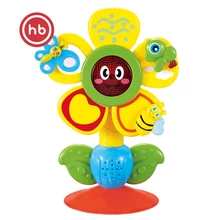 Игрушка музыкальная на присоске Happy Baby "FUN FLOWER"