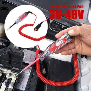 

3V~48V Electric Circuit Tester Digital Car Boat Trailer RV 22 x 2.6 x 2.5 cm