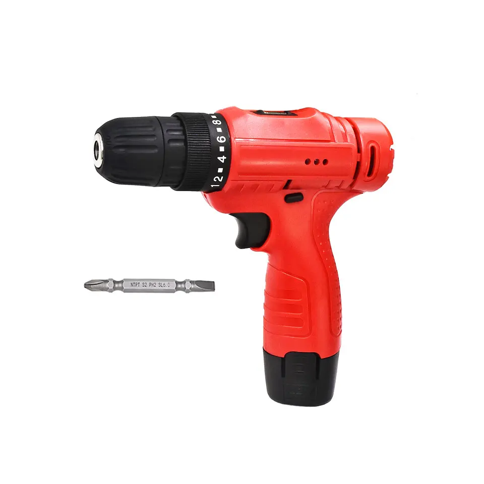 12V GOXAWEE, 12 В, 21 в, электрическая отвертка, мини-Аккумуляторная дрель, беспроводной электрошуруповерт, инструменты, перезаряжаемый литий-ионный аккумулятор, шуруповерт - Цвет: 12V