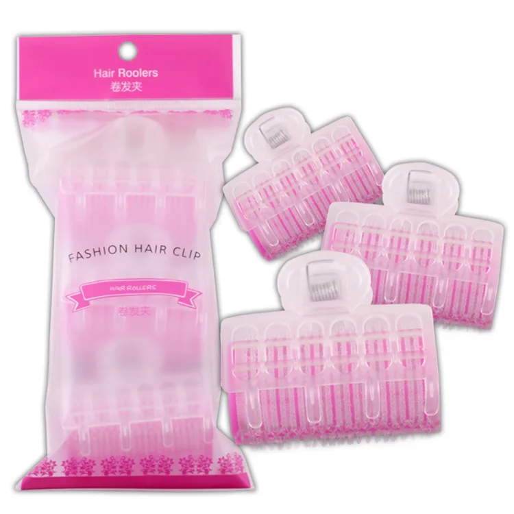 3PCS DIY Magic Large Self-Adhesive Hair Rollers Styling Bang Roller Roll Curler Beauty Tool Hairdressing Home Use Dia 3CM