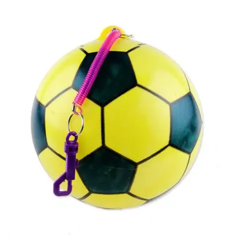 1 шт. прекрасный прыгающий мяч с Телескопический ремень детский надувной шар 22 см игра в футбол спортивные игрушки ZXH