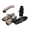 Slip On Exhaust Tips Muffler 51mm Mid Connect Link Pipe Modified for DUKE 390 RC390 125 250 2017 2018 2019 2020