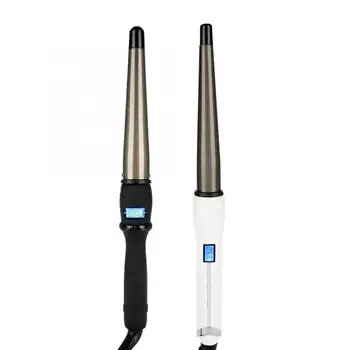 

Hair Curler Ceramic Styling Tool Professional Hair Curling Iron Hair Waver Pear Flower Cone LCD Curling Hair Tools