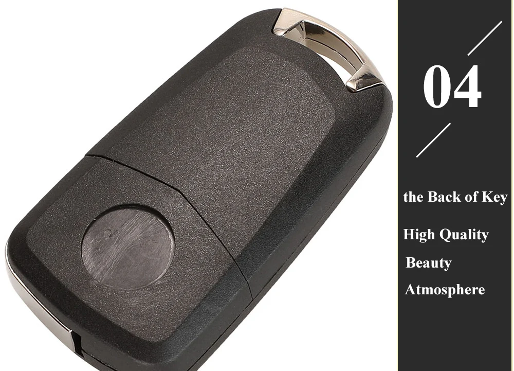 Keyforkess Flip 3 pulsanti telecomando portachiavi ASK 315MHz PCF7946 per Vauxhall/Opel Vectra C, Signum 2003-2007 Uncut HU43/HU100 - H8ade57070ff946d9a34061f46e409974h