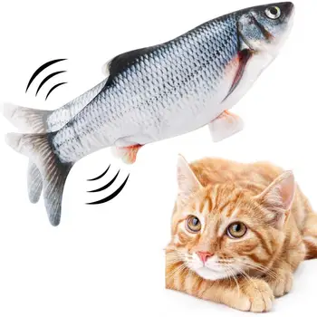 

2019 artificial mint kitten toy plush 3D fish-shaped cat toy kitten chewing interactive fun puppy toy pet toy