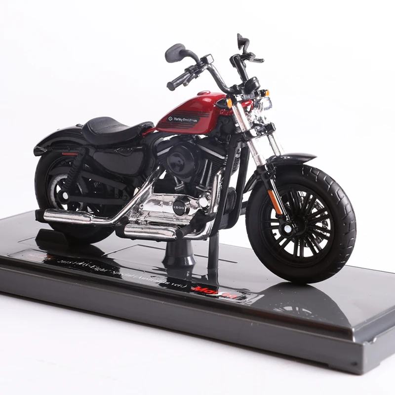 Maisto 1:18 Harley-Davidson  2018 Forty Eight Special  Diecast Motorcycle Model Workable Toy Gifts Collection 2