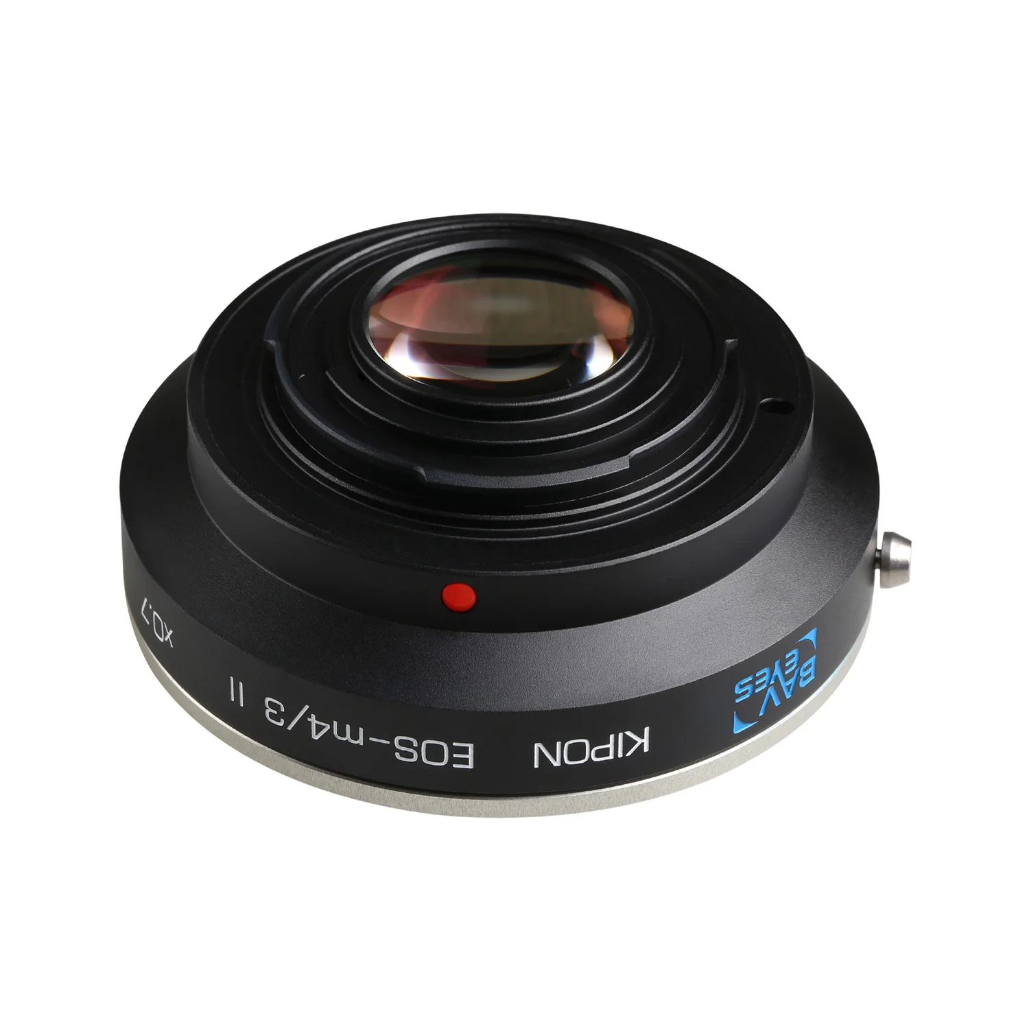 EOS-m43 II 0.7X крепление для объектива с ручным фокусом кольцо-адаптер встроенное Оптическое стекло для объектива Canon EOS EF для камеры Olympus M4/3 MFT
