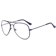 Пилот металлическая оправа болкинг анти голубой свет компьютерные очки для мужчин женщин анти глаза деформации очки