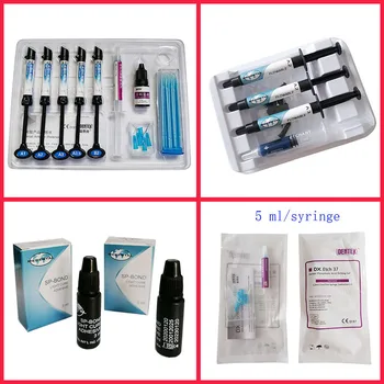 

1 kit Dental Light-curing Composite Resin, Phosphoric Acid Etching Gel Etchant, Adhesive
