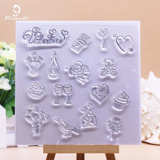 Cat Stamp Clear Stamp For Scrapbooking Transparent Silicone Rubber