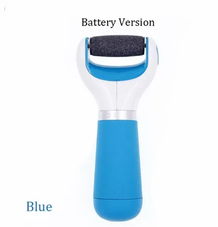 blue battery Электрический инструмент для ухода за ногами, твердый сухой инструмент для удаления омертвевшей кутикулы, педикюр, инструменты для ухода за ногами, инструмент для шлифования ног - Цвет: blue battery