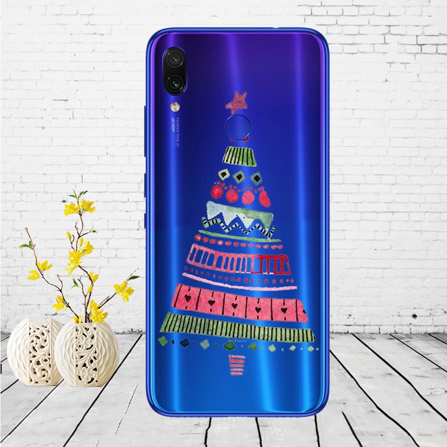Чехол для Xiaomi Redmi Note 7, силиконовый чехол для Xiaomi Redmi Note 7, задняя крышка, чехол для Redmi Note 7, чехол для телефона - Цвет: C24