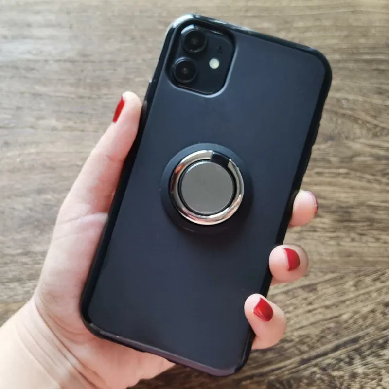 Phone Case for Sony T2 Metal Finger Ring Holder Soft TPU Silicone Back Cover Xperia Ultra D5322 D5303 xm50h Cases | Мобильные