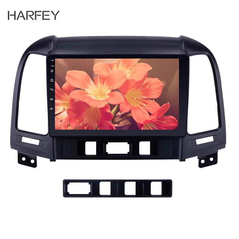 

Harfey 2din Android 8.1 Car Audio Navi for HYUNDAI SANTA FE 2005 2006 2007 2008-2012 Head Unit Touchscreen GPS Bluetooth Music
