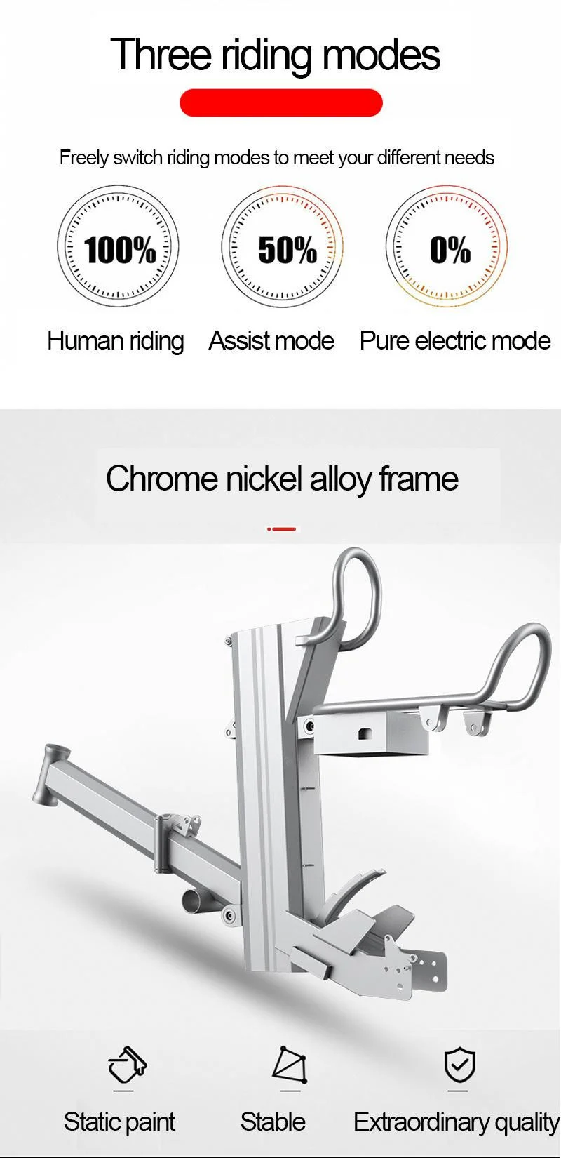 Daibot Electric Folding Bicycle 400W 48V Two Wheels Electric Bicycles With Removable Battery Mini 12 Inch Electric Scooter Bike (12)