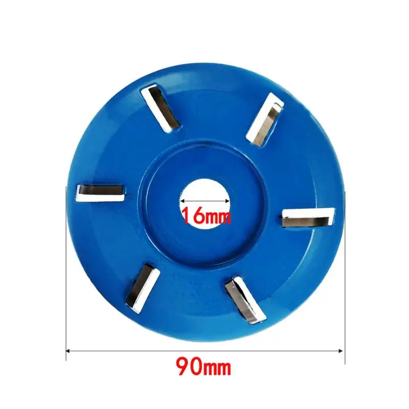 Пятизубый диск для резьбы по дереву турбо 90 мм, дисковый инструмент для резьбы по дереву, резец для 16 мм