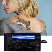 1 шт. Поворотная тату-машинка с двигателем отличный прочный алюминий сплав процесс для тату художника шнур картридж сцепление аксессуары