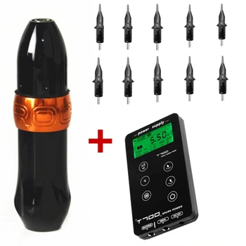 

2020 Newest Rotary Tattoo Machine Pen Strong Quiet For Tattoo Liner Shader With Digtal LCD Tattoo Power Free Shipping