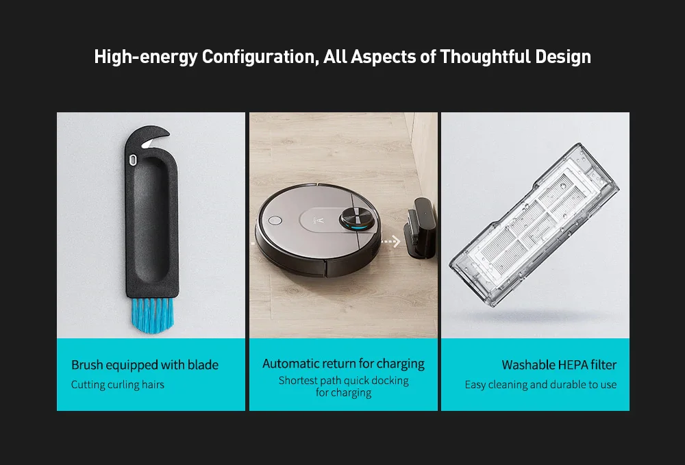 VIOMI V2 PRO LDS 2 in 1 Sweeping Mopping Dust Collector, Home floor Carpet Smart Robot Vacuum Cleaner,Quiet, Mijia APP Control 13