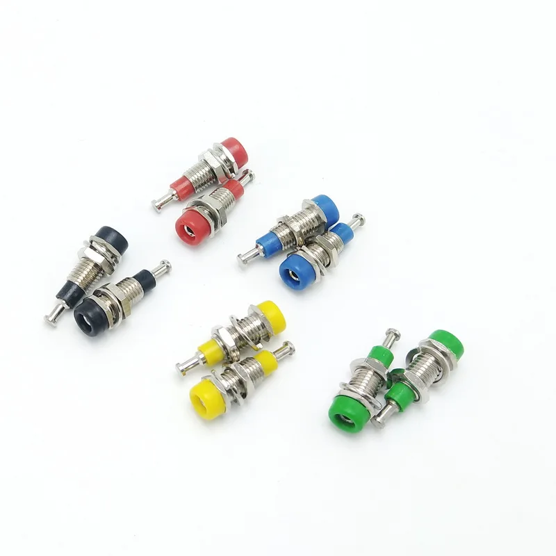 10 шт./лот 2 мм панель банана для установки гнезда наконечника гнездо мультиметра