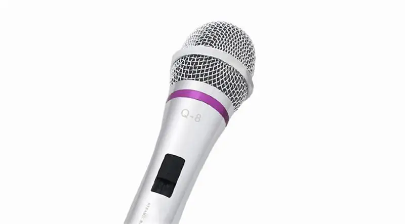 FELYBY Q-8 проводной микрофон для дома KTV усилитель аудио Профессиональная сценическая подвижная катушка с линейным микрофоном