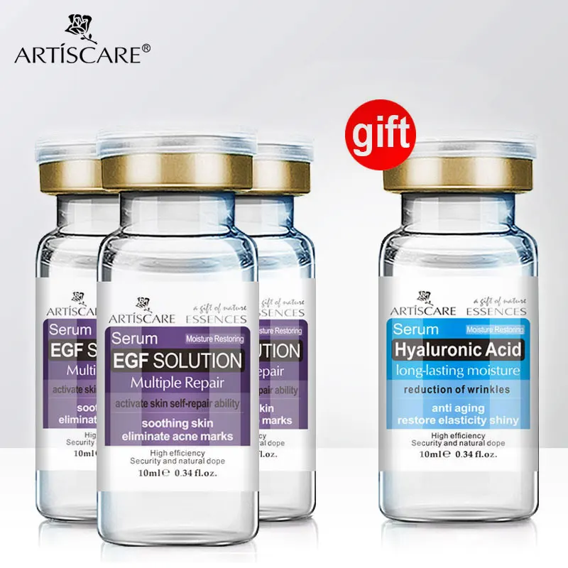 Купить 3 получить 1 подарок ARTISCARE ЭФР-сыворотка лечение акне угрей уход за кожей