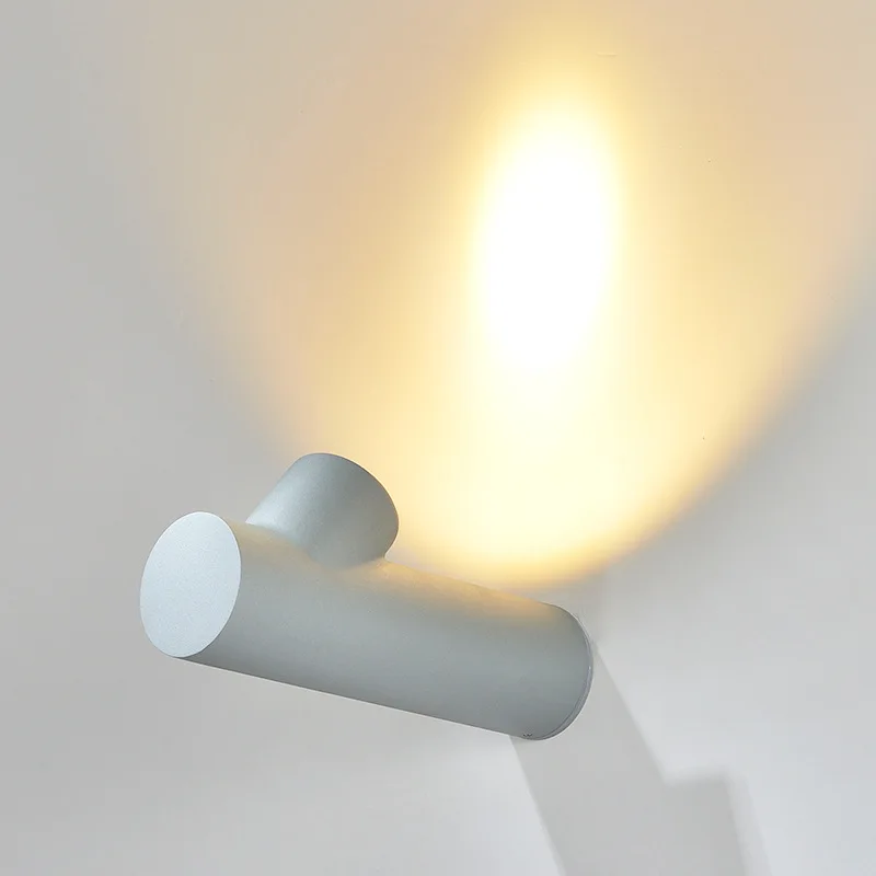 Outdoor Die-Casting Aluminum Wall Lamp Stair Aisle Background Wall Lamp LED Waterproof Balcony