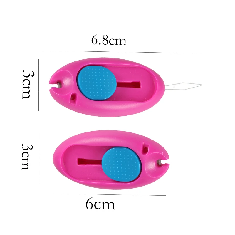 2 в 1 портативный пластиковый Нитевдеватель с режущими лезвиями Инструменты подарки XH8Z
