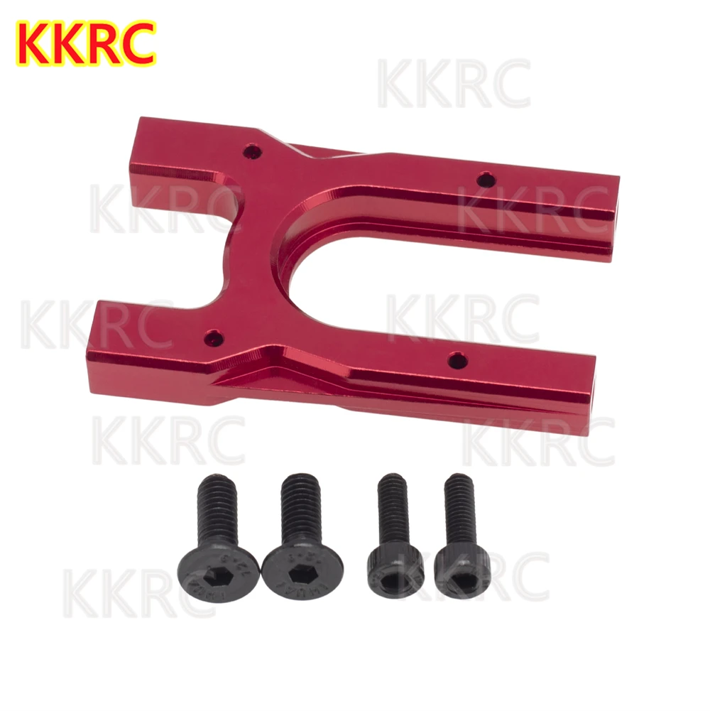 Integy Supporto Motore In Alluminio CNC Per Arrma 1/8 Kraton 6S BLX (AR310446) - Colore Grigio - 4