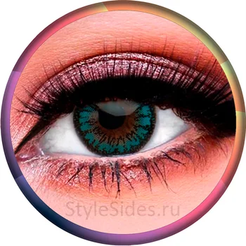 

Цветные линзы для темных глаз Aqua Dream